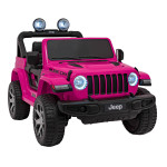 Elektrické autíčko Jeep Wrangler Rubicon 4x45W - ružové